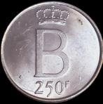 250 fr 1976 Boudewijn., Verzenden, Zilver, Losse munt, Zilver