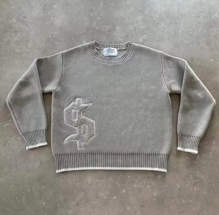 Grijze wintertrui Drip, Kleding | Heren, Truien en Vesten, Zo goed als nieuw, Grijs, Ophalen of Verzenden
