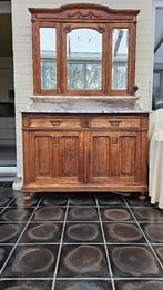 Oude commode met spiegels en marmer, Antiek en Kunst, Antiek | Meubels | Kasten, Ophalen