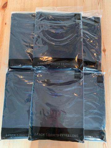 SPLINTERNIEUW! 2-packs T-shirts korte mouw blauw