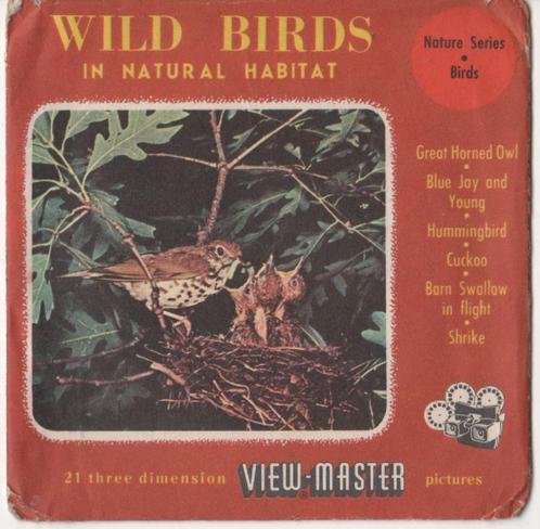 View-master Wild Birds 895 A B C, Antiek en Kunst, Antiek | Speelgoed, Ophalen of Verzenden