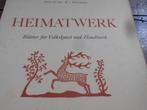 zurich, heimat, handwerk, zwitserland, jaren 50, Heimat zurich, Ophalen of Verzenden, Zo goed als nieuw, Borduren en Naaien