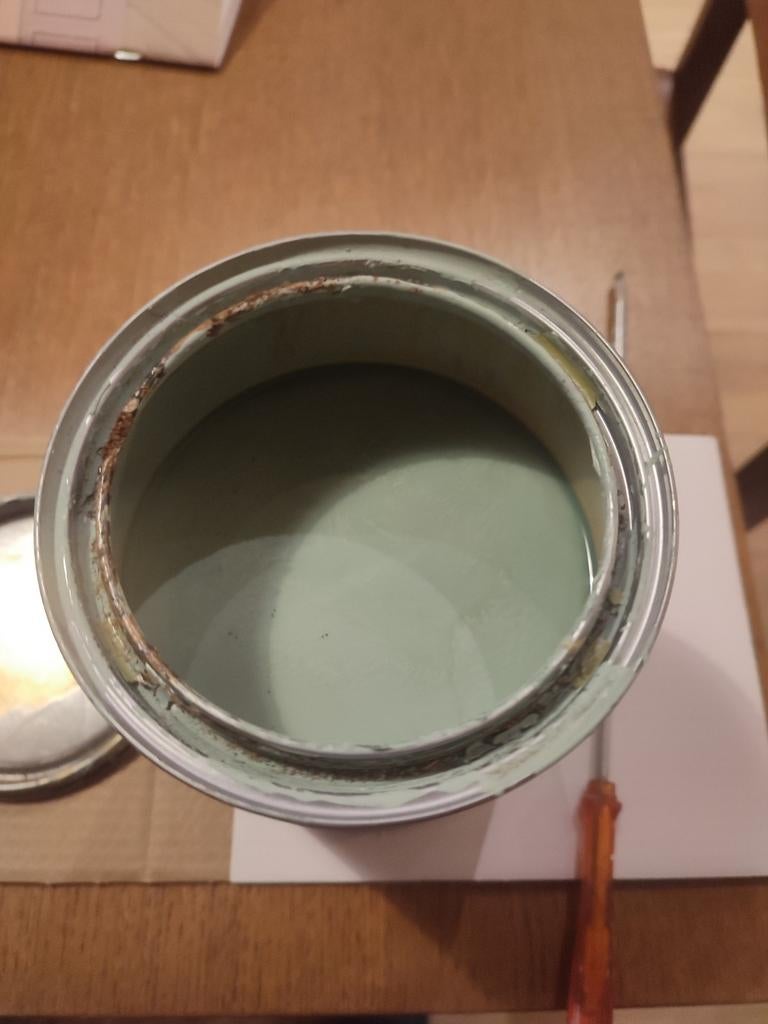 Verf 1L, Bricolage & Construction, Peinture, Vernis & Laque, Enlèvement, Bleu, Peinture