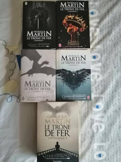 Le Trône de Fer - Intégrale en 5 volumes de George R. Martin, Boeken, Fantasy, Ophalen of Verzenden