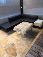 stijlvolle lederen zetels, Huis en Inrichting, Ophalen, Gebruikt, Hoekbank, Leer