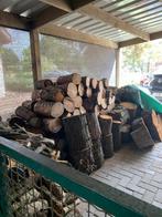 Hout ongekloven, Tuin en Terras, Brandhout, 3 tot 6 m³, Ophalen, Blokken