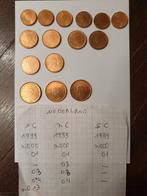 1 - 2 en 5 cent van Nederland  zie foto voor meer info, Timbres & Monnaies, Monnaies | Europe | Monnaies euro, Enlèvement ou Envoi