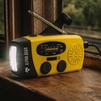 Radio d'urgence, jaune, 2000mAh, rechargeable, enroulable, Enlèvement ou Envoi, Neuf, Rechargeable