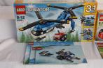 Lego Creator 31049 Twin Spin Helicopter met 3 boekjes & doos, Enfants & Bébés, Ensemble complet, Lego, Utilisé, Enlèvement ou Envoi