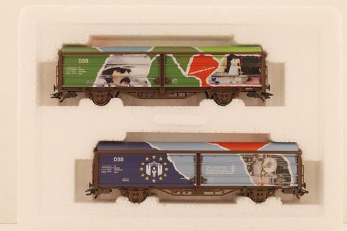 Marklin 4838 H0 Wagon-set 'Werkwereld' ‘Arbeitswell’ van de, Hobby en Vrije tijd, Modeltreinen | H0, Zo goed als nieuw, Wagon