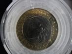 1000 lira Italië 1997 + certificaat eerste versie KM #190, Postzegels en Munten, Ophalen of Verzenden, Overige materialen
