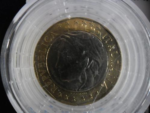 1000 lira Italië 1997 + certificaat eerste versie KM #190, Postzegels en Munten, Penningen en Medailles, Overige materialen, Ophalen of Verzenden