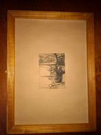 Bateaux de pêche Ets Borret, Antiquités & Art, Art | Eaux-fortes & Gravures, Enlèvement ou Envoi