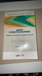 Larcier - Droit constitutionnel, Enlèvement ou Envoi, Neuf, Autres niveaux, Autres matières