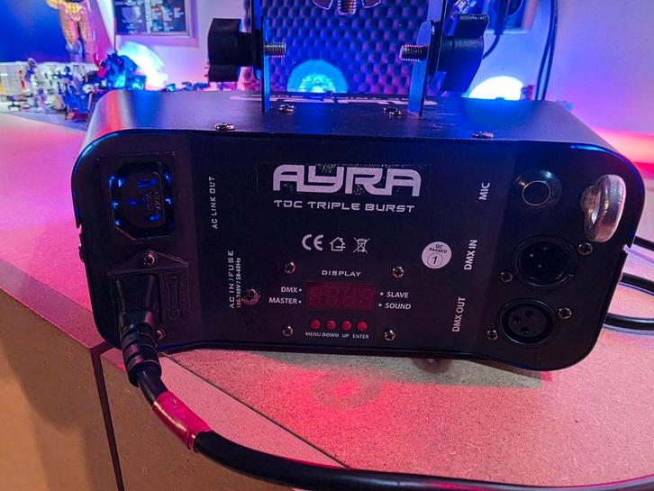 Ayra TDC Triple burst (2 stuks), Musique & Instruments, Lumières & Lasers, Comme neuf, Enlèvement