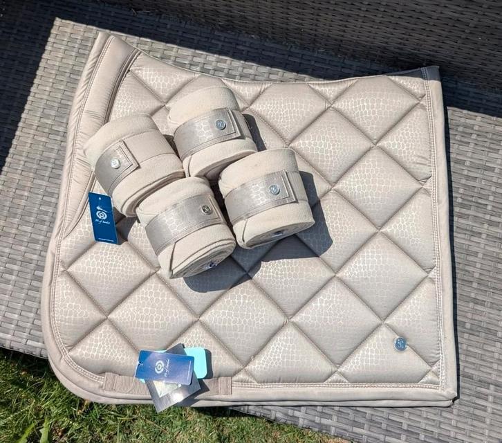PS Of Sweden Mamba Latte set, Dieren en Toebehoren, Paarden en Pony's | Dekens en Dekjes, Zo goed als nieuw, Dekje, Ophalen of Verzenden