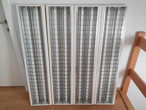 TL armaturen TL verlichting 2x36W, Huis en Inrichting, Lampen | Plafondlampen, Ophalen