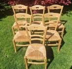 Lot de 6 chaises en hêtre, Maison & Meubles, Brun, Enlèvement, Bois, Classiques