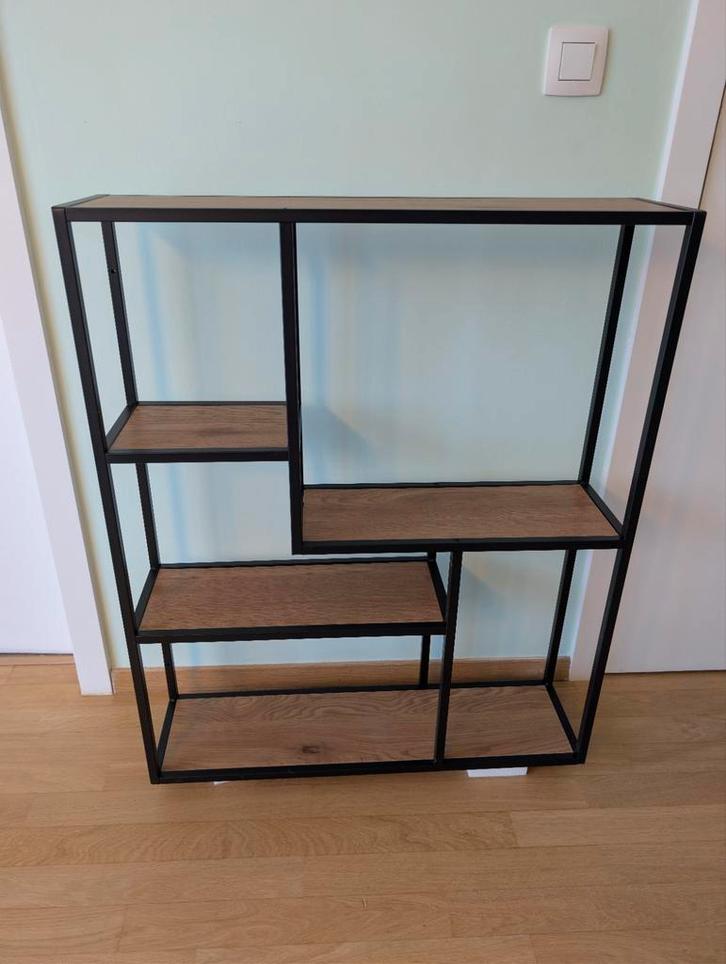 Étagère murale 75x20x91cm chêne noir, Maison & Meubles, Armoires | Armoires murales, Neuf, Moins de 100 cm, Moins de 150 cm, Moins de 25 cm