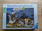 puzzel met tijgers, Ophalen of Verzenden, 500 t/m 1500 stukjes, Nieuw, Legpuzzel