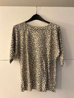 Bel & Bo beige pull met panterprint, Kleding | Dames, Maat 38/40 (M), Beige, Bel & Bo, Ophalen of Verzenden