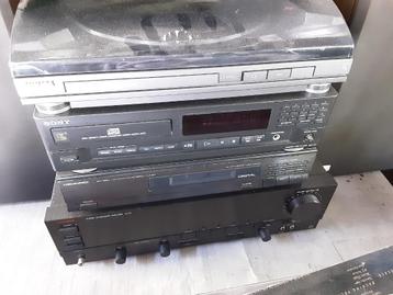 Set-prijs van het hifi-systeem 80 euro, Audio, Tv en Foto, Stereoketens, Ophalen, Gebruikt, Cd-speler, Philips