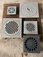 Aluminium deksels en verluchting deksels, Doe-het-zelf en Bouw, Buizen en Afvoer, Ophalen, Zo goed als nieuw, Aluminium