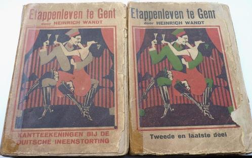 Boek 'Etappenleven te Gent', Livres, Guerre & Militaire, Enlèvement ou Envoi