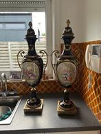 2 vazen A.C.F. Decor Bleu Sèvres - fait a la Maine, Ophalen
