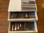 bestekkoffer 12 personen, Ophalen, Zo goed als nieuw, Bestekset, Inox of Chroom