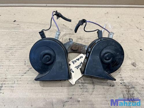 ALFA ROMEO 156 dubbel Toeter claxon 1997-2005, Auto-onderdelen, Elektronica en Kabels, Alfa Romeo, Gebruikt, Ophalen of Verzenden