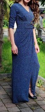 Feestjurk - robe de soirée, Comme neuf, Taille 34 (XS) ou plus petite, Bleu, Enlèvement