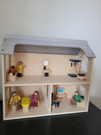 Houten poppenhuisje, Kinderen en Baby's, Speelgoed | Houten speelgoed, Ophalen, Gebruikt, Overige typen