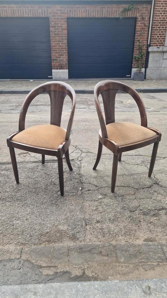 5 chaises Gondole style restauration, Huis en Inrichting, Stoelen, Zo goed als nieuw, Hout, Ophalen