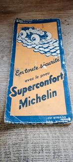 Oude Michelin-routekaart van Brussel, Verzamelen, Ophalen of Verzenden, Gebruikt, Overige typen