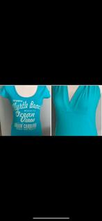 Lola&Liza L (2st )1haltertopje / 1 shirt Turquoise, Kleding | Dames, Topjes, Overige kleuren, Lola & Liza, Maat 42/44 (L), Ophalen of Verzenden