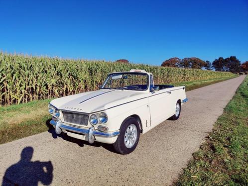 Triumph Vitesse ‘68, Auto's, Oldtimers, Bedrijf, Te koop, Triumph, Benzine, Cabriolet, 2 deurs, Handgeschakeld, Wit, Zwart, Leder