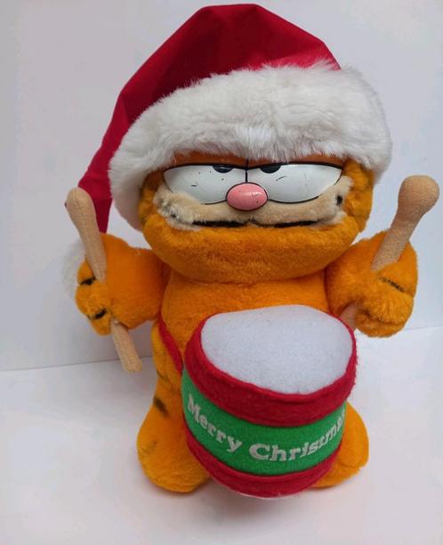 🎅🏼 Garfield Kerst knuffel 🎄, Kinderen en Baby's, Speelgoed | Knuffels en Pluche, Zo goed als nieuw, Poes, Ophalen of Verzenden