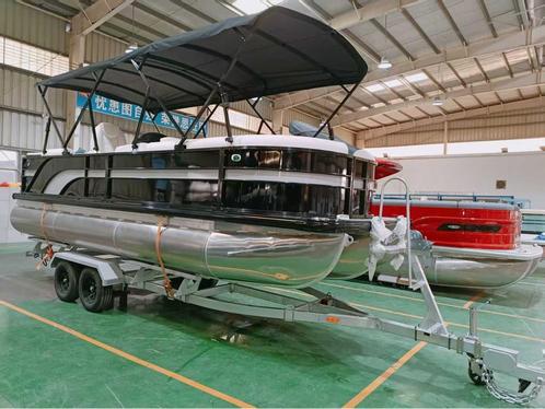 UF Boats - 2025 - 22 ft pontoon - pontoon boot / speedboot /, Watersport en Boten, Speedboten, Gebruikt, Overige brandstoffen