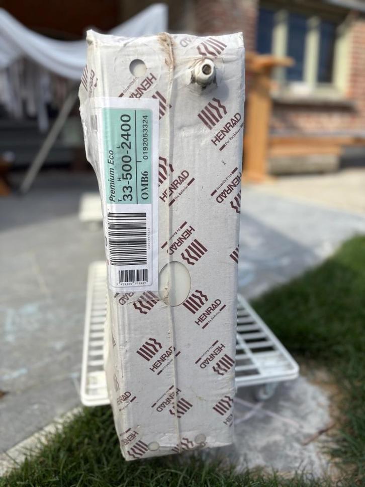 Henrad premium eco T33 500x2400, Doe-het-zelf en Bouw, Verwarming en Radiatoren, Nieuw, Radiator, 800 watt of meer, 30 tot 80 cm