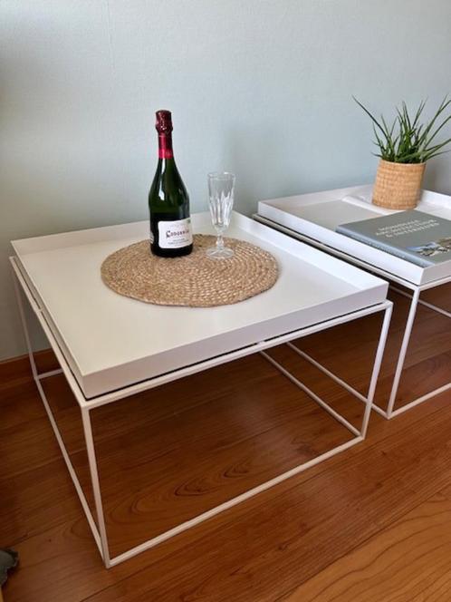 Hay Tray salontafel, bijzettafel. Wit. Nog 1 te koop., Huis en Inrichting, Tafels | Sidetables, Zo goed als nieuw, Vierkant, Ophalen