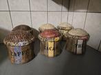 Assortiment vintage de pots de cuisine en céramique., Maison & Meubles, Enlèvement, Utilisé