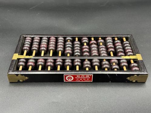 Vintage Chinese Abacus – Peony Trademark, Antiek en Kunst, Antiek | Keramiek en Aardewerk, Verzenden