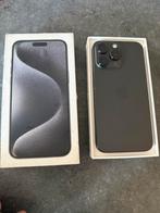 IPhone 15 pro max 256 gb, Zwart, Zo goed als nieuw, Zonder simlock, Zonder abonnement