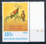 INDONESIE: ZB 1176 MNH 1983 Paradijsvogels, Ophalen of Verzenden, Postfris, Dier of Natuur
