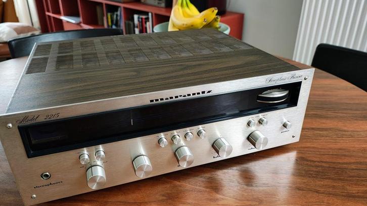 Marantz 2215 "Engraved", Audio, Tv en Foto, Versterkers en Ontvangers, Refurbished, Stereo, Minder dan 60 watt, Marantz, Ophalen