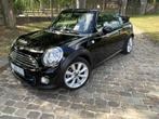 mini cabrio leder **navi**pdc**alu velgen**airco**, Voorwielaandrijving, Zwart, 4 cilinders, Zwart