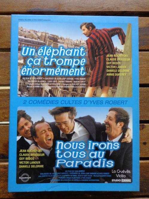 ))  Deux Comédies d' Yves Robert  (((, Cd's en Dvd's, Dvd's | Komedie, Zo goed als nieuw, Overige genres, Boxset, Alle leeftijden