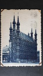 Leuven Louvain Stadhuis Hôtel de Ville, Verzamelen, Ophalen of Verzenden, 1940 tot 1960, Gelopen, Vlaams-Brabant