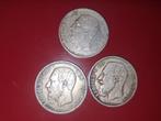 3 x 5 francs 1870. 1873 Leopold, Postzegels en Munten, Munten | België, Ophalen of Verzenden